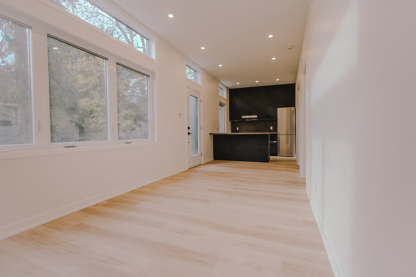 Interior of a completed Metrosuite garden suite